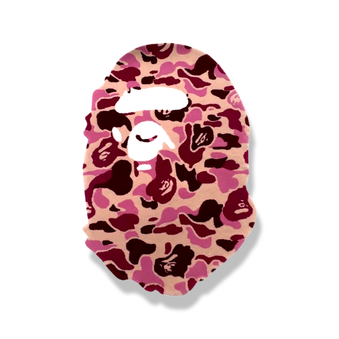 Handmade “Pink APE” Tufted Rug